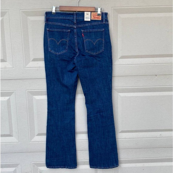 Levi’s 725 High Rise Bootcut Jeans Women’s 14 W32 Dark Wash Stretch NWT - Picture 6 of 9